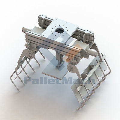 PLC and HMI Control System Robotic Palletizer 4-5 Axis Articulated Robot for 6-7 Kg Air Using